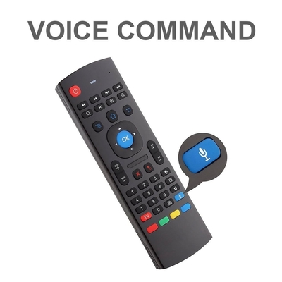 Bàn phím điều khiển từ xa không dây 2.4G Bàn phím Học đầu vào thoại cho hộp TV Android