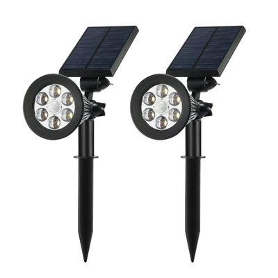 Cảm biến tối ưu Tự động Bật / Tắt Led Cảm biến năng lượng mặt trời Ánh sáng Trắng Đối với Sân / Sân