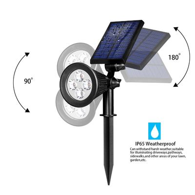Chiếu sáng mặt trời Led Chiếu sáng mặt trời Ngoài trời Đối với lối đi / Cảnh quan An ninh Ground