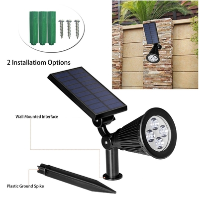Bộ cảm biến chuyển động ngoài trời 5V 2W Nguồn năng lượng mặt trời Led Light Cài đặt dễ dàng cho các bến tàu