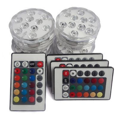 RGB Sensor Night Light Motion Kích hoạt, chìm dưới đèn Led cho Centerpieces